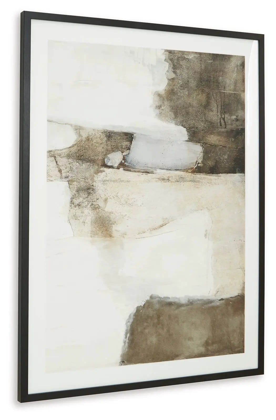 Aldricton Wall Art Framed Print | 30.13 x 1.13 x 40.13 in | Home Furniture | Brown / White