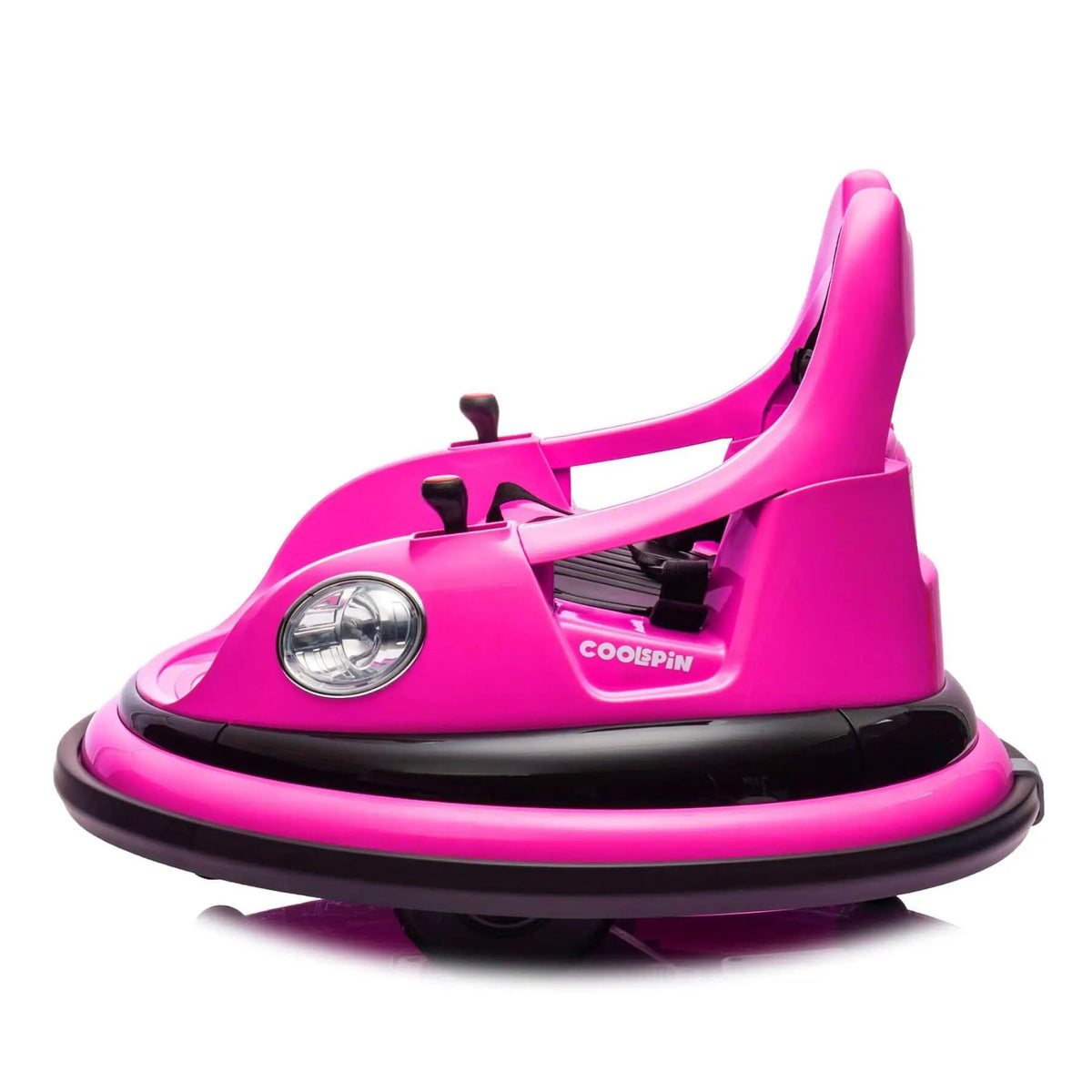 Kids Ride On Bumper Car | 12V Power | 360 Degree Spin | Pink