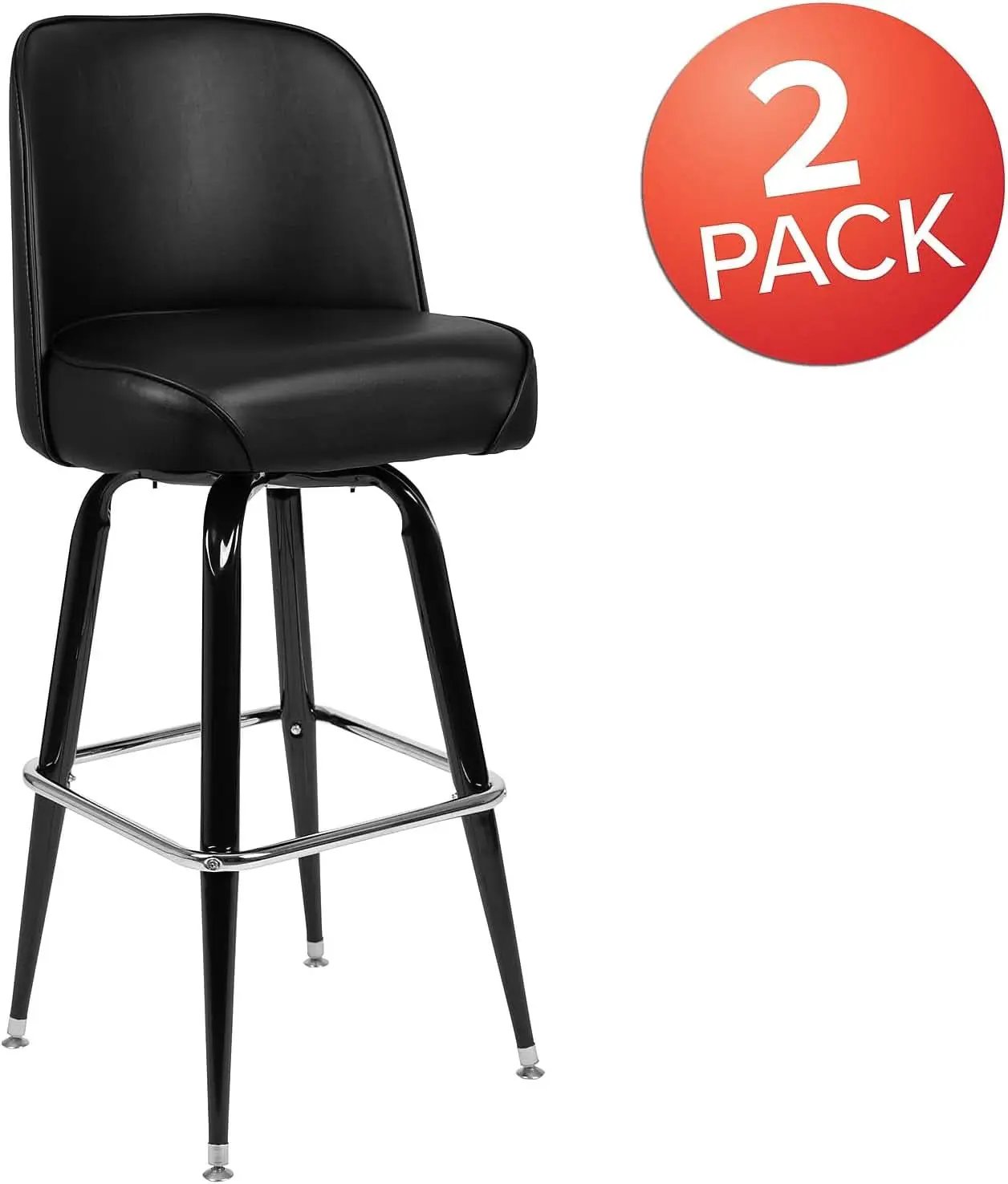 Swivel Bucket Seat Metal Barstools for Stylish Dining from PriceLows™