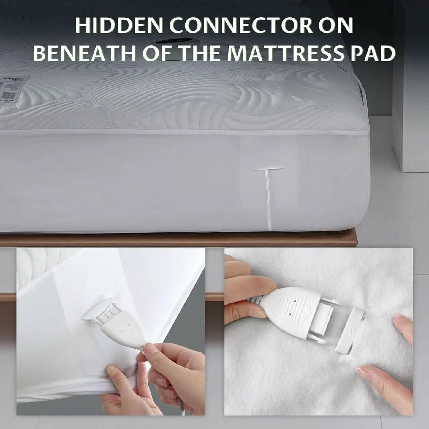 Queen Size Heated Mattress Pad with 10 Heat Settings from PriceLows™