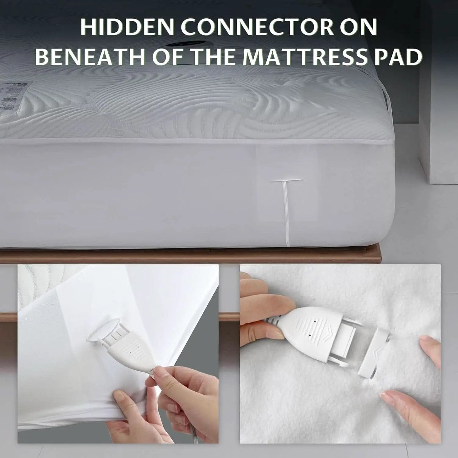 Queen Size Heated Mattress Pad with 10 Heat Settings from PriceLows™