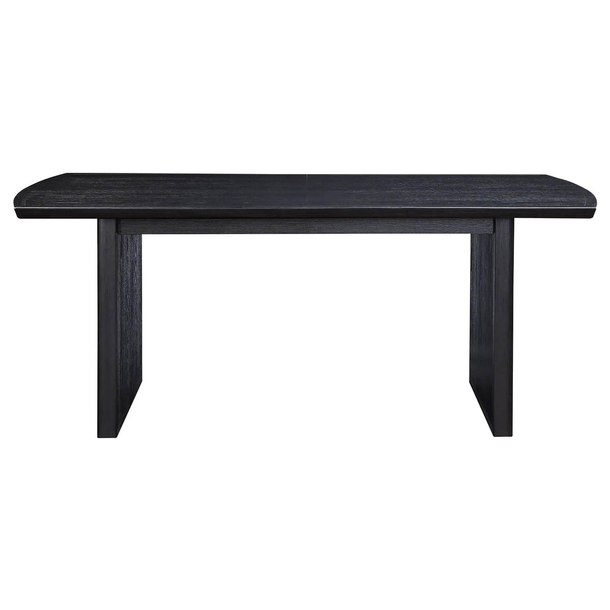 Brookmead 100-inch Extension Leaf Dining Table | 82 x 44 x 30.25 in | Wood | Black