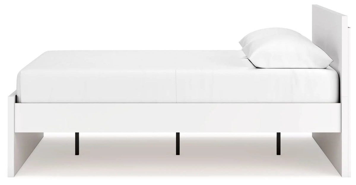 Onita Panel Platform Bed | Minimal Design | Ultra-Clean Lines | Easy-Elegant Solid Finish