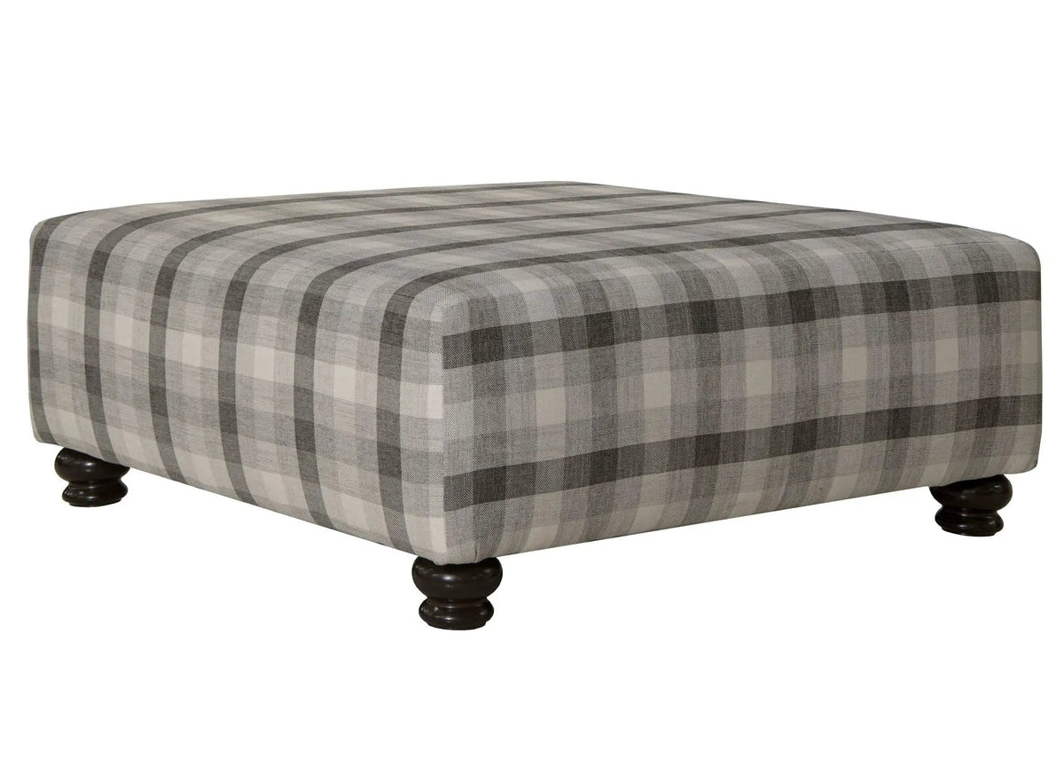 Jonesport Cocktail Ottoman | 45 x 45 x 18 in | Polyester & Fabric | Mica