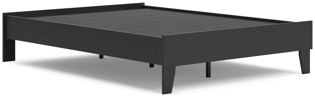 Socalle Platform Bed | Space-Saving Design | Clean-Lined Profile | Contemporary Style