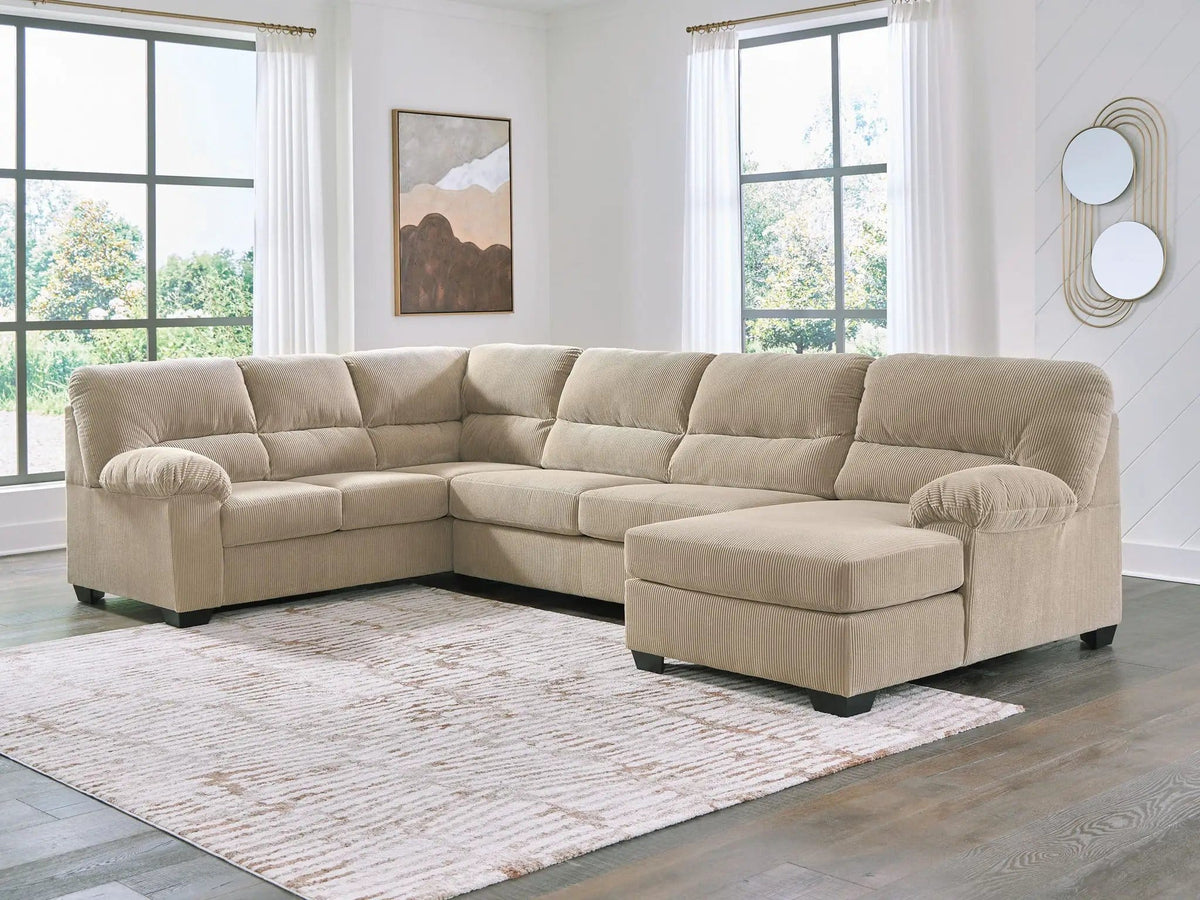SimpleJoy 3 Piece Sectional | 3-Piece Set | Living Room Furniture | Living Room
