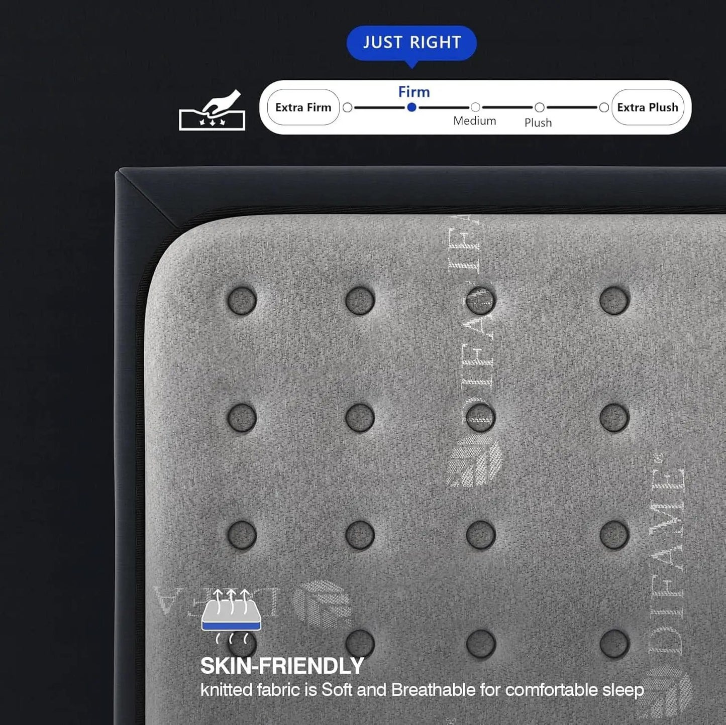 Queen Size Premium GelInfused Memory Foam Mattress from PriceLows™