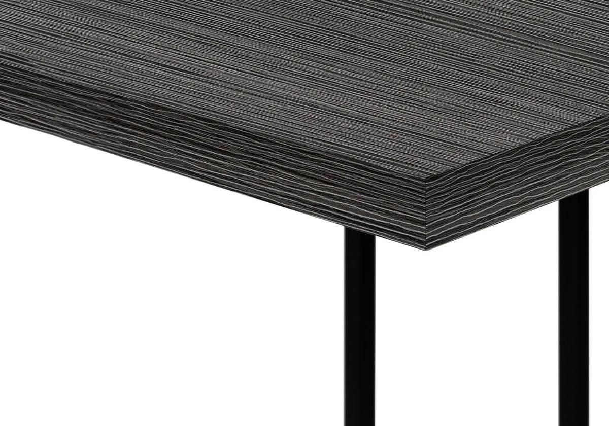 Versatile C-Shaped Accent Table | Metal Base | Generous Tabletop | Portable And Lightweight