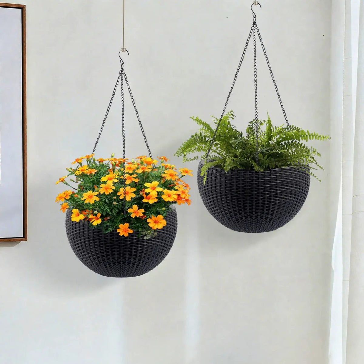 Hanging Planter | Self Watering | Breathable Design | Large Capacity