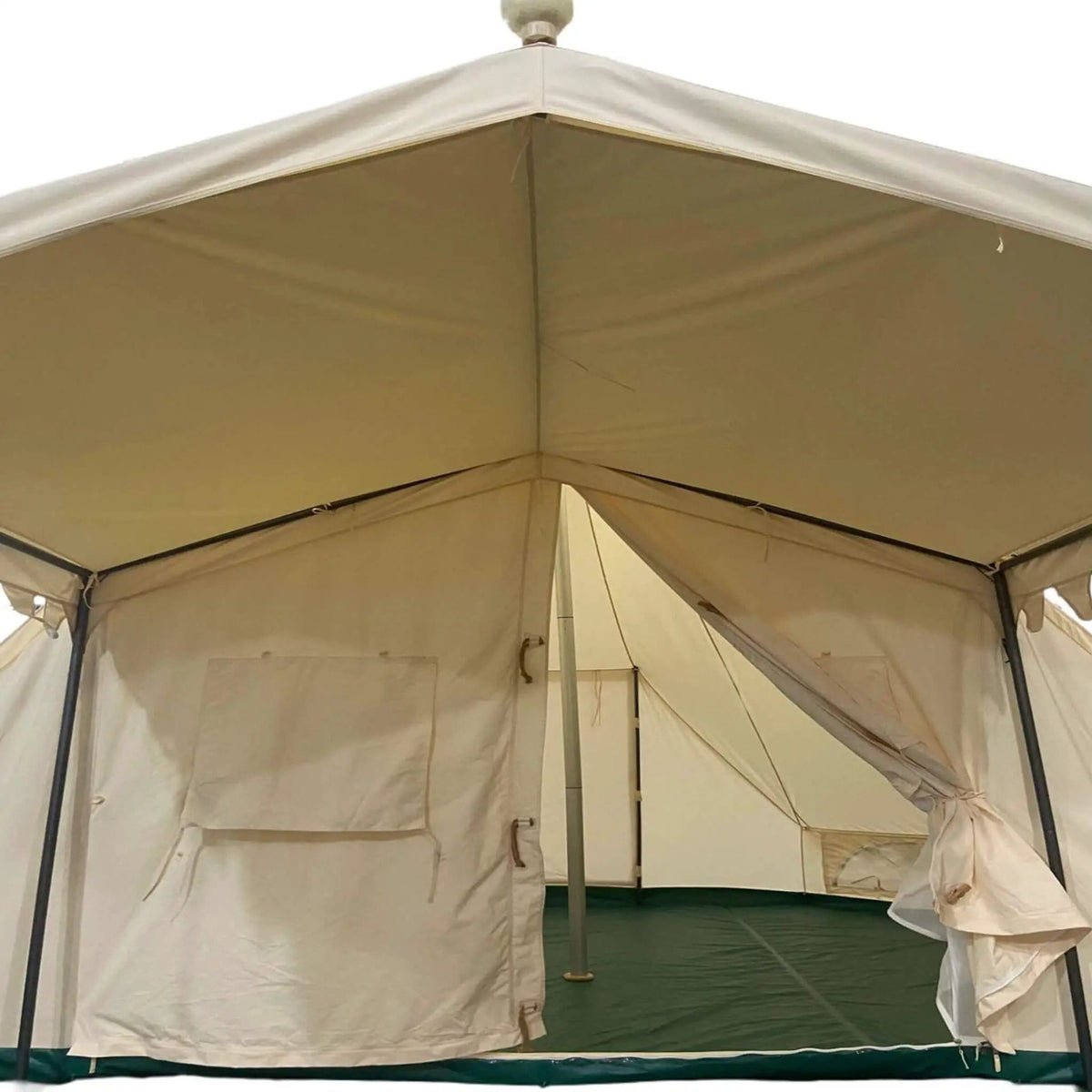 Extra-Large Heavy-Duty Outdoor Four-Season Glamping Canvas Bell Yurt Tent | Outdoor Living Use | Everyday Use | Outdoor Living
