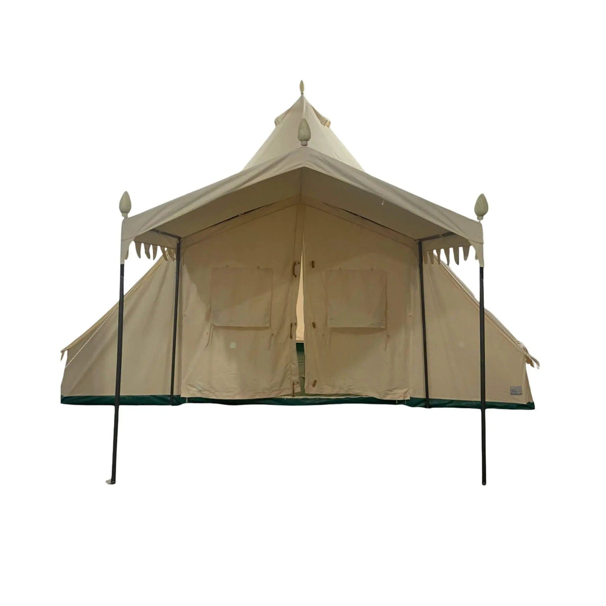 Extra-Large Heavy-Duty Outdoor Four-Season Glamping Canvas Bell Yurt Tent | Outdoor Living Use | Everyday Use | Outdoor Living