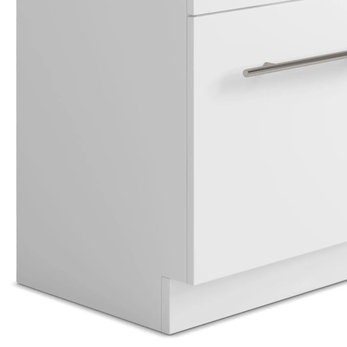 Metro Laundry Cabinet | Faucet And Stainless Steel Sink | Large Bottom Drawer | Melamine Cabinet