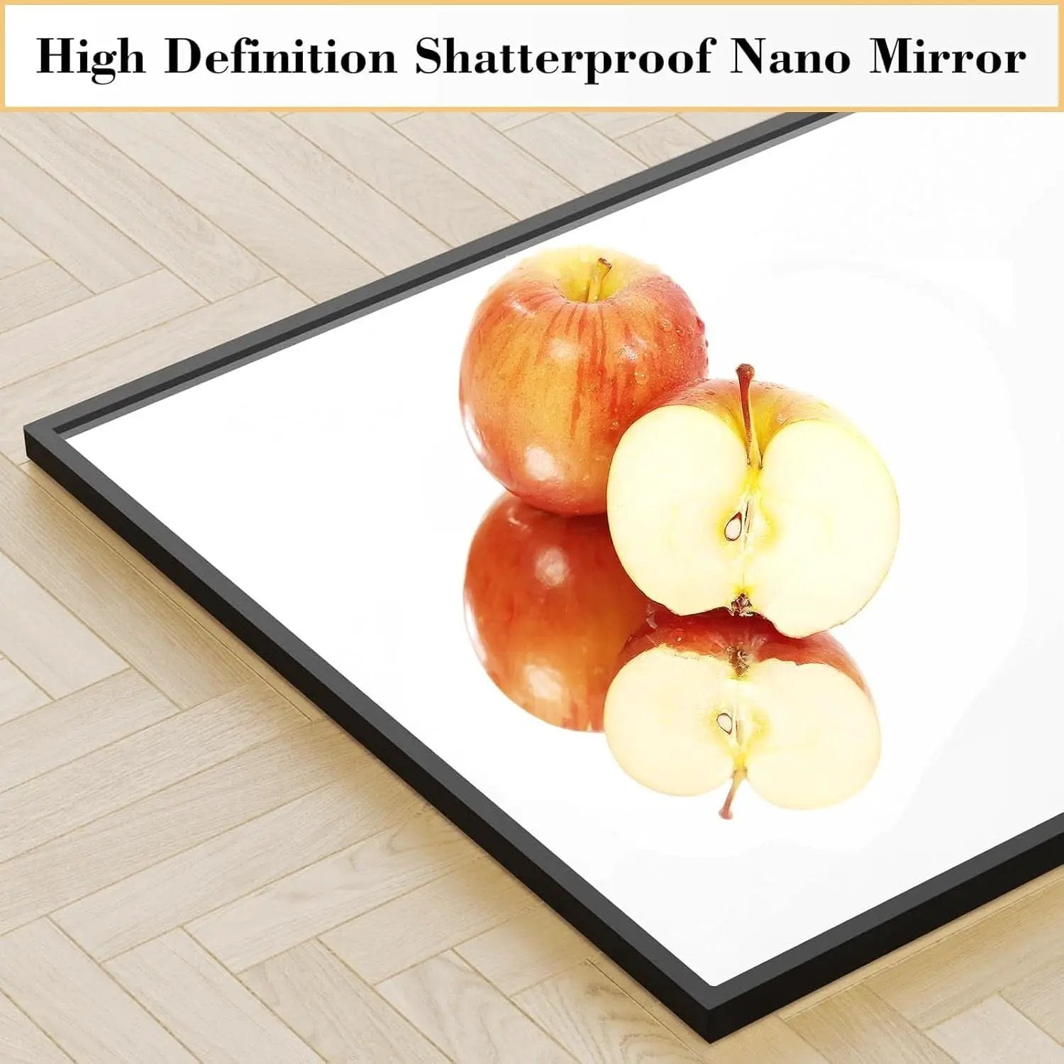 Full Length Floor Mirror 59x17 Aluminum Frame for Bedroom from PriceLows™