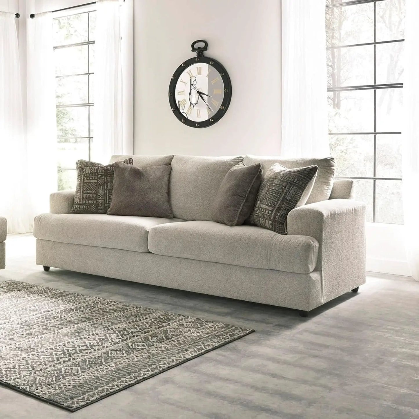 Soletren Premium Chenille Queen Sofa Sleeper White from PriceLows™