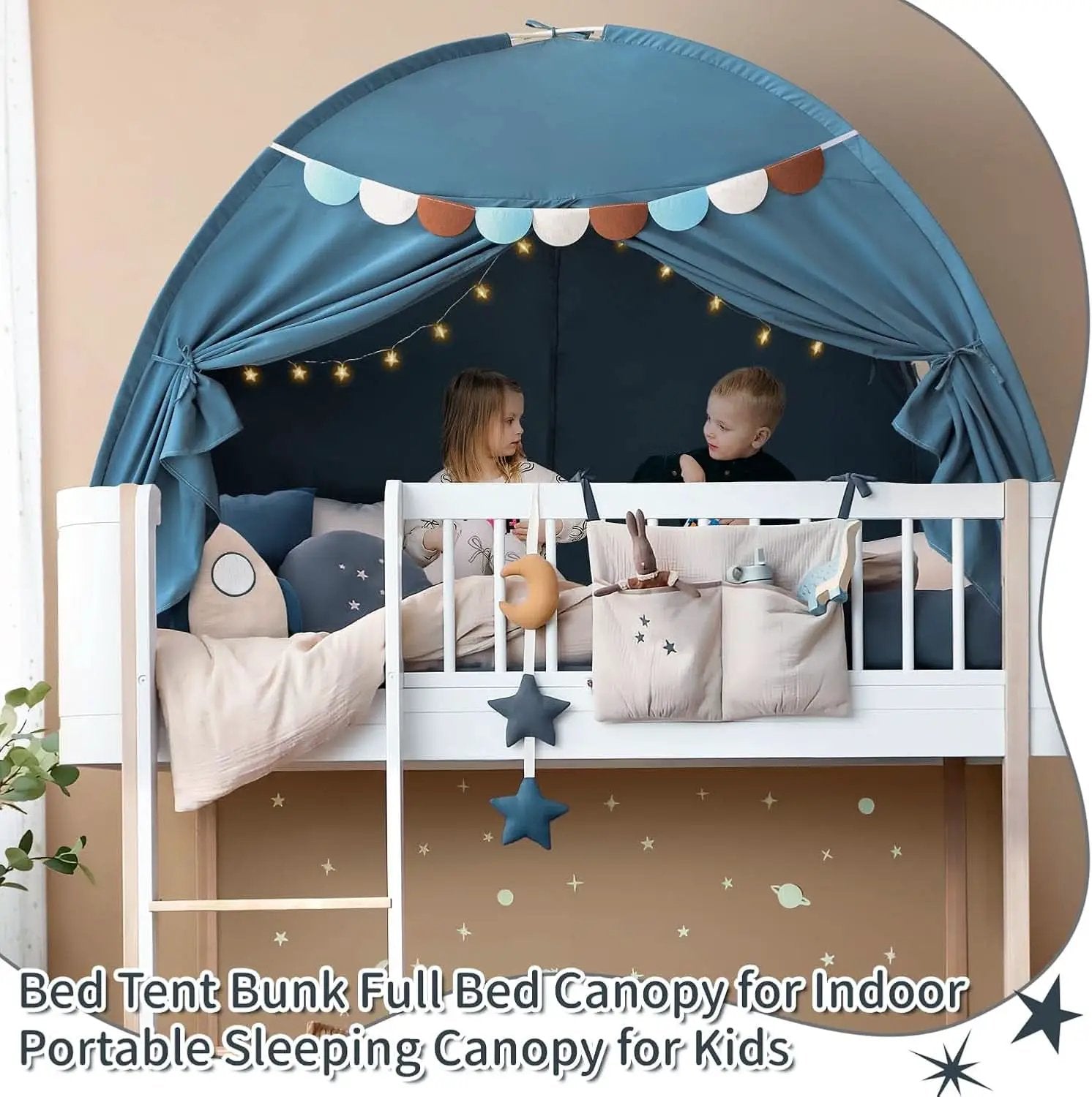 Fullsize Bedroom Canopy Playroom Privacy Tent Deluxe from PriceLows™