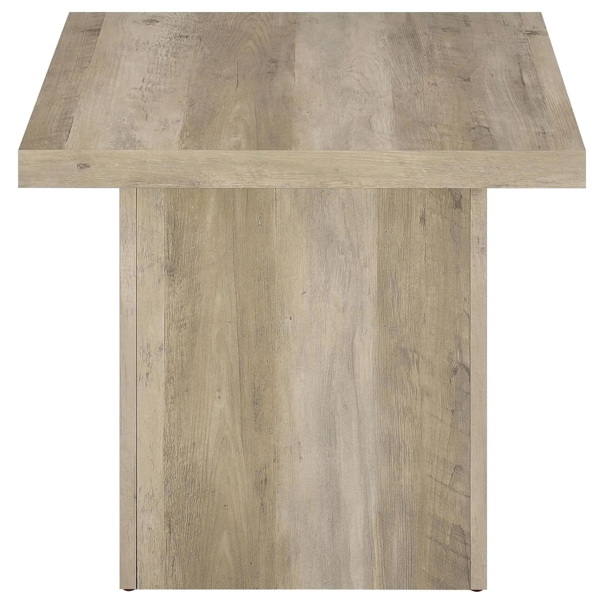 Devar 3-piece Square Coffee End Table Set Distressed Pine | 3-Piece Set | Veneer & Wood | Dining Room