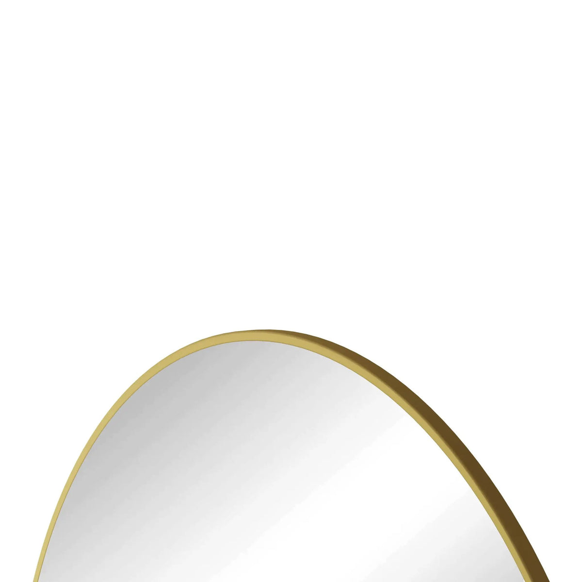 Round Wall Mirror | Metal Framed Circular Design | 48 Inch Diameter | Vanity And Dressing Use