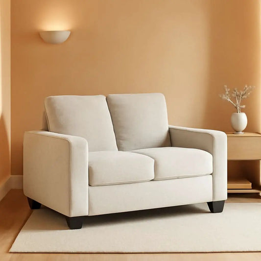Twin White Premium Ultra Vision Memory Foam Sofa Sleeper from PriceLows™