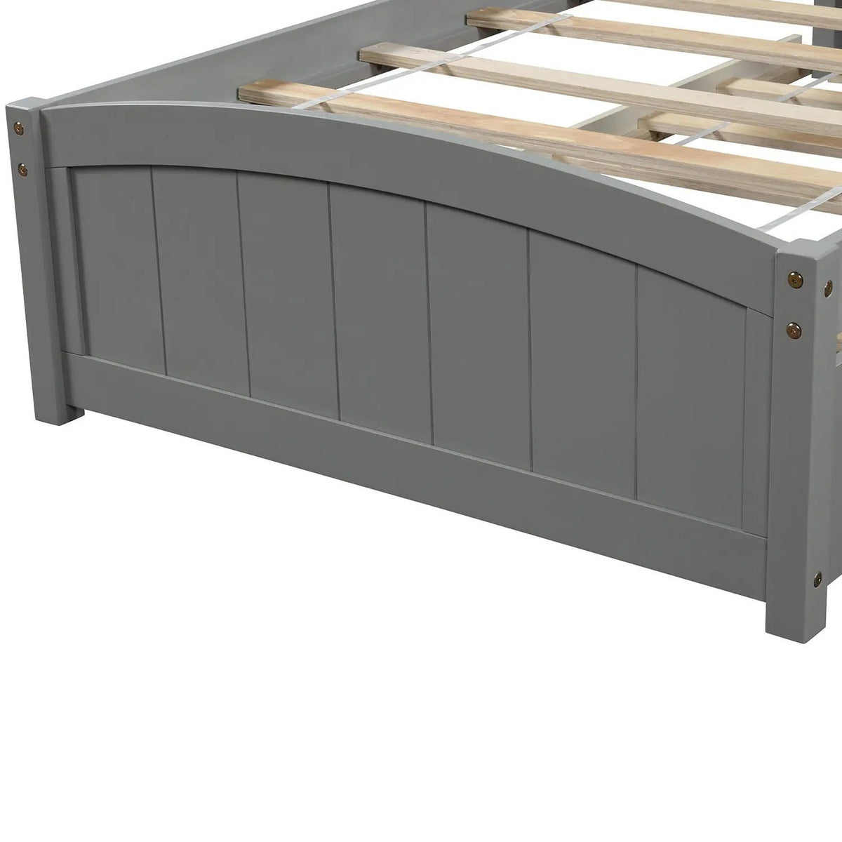 Wood Platform Bed | Headboard And Footboard | Slat Support | Minimalist Style