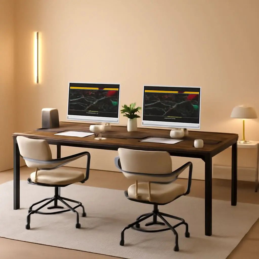 78 Inch Extra Long Two Person Computer Desk For Home Office from PriceLows™