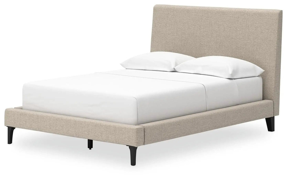 Cielden Upholstered Bed With Roll Slats | 4 Pieces | Fabric | Bedroom