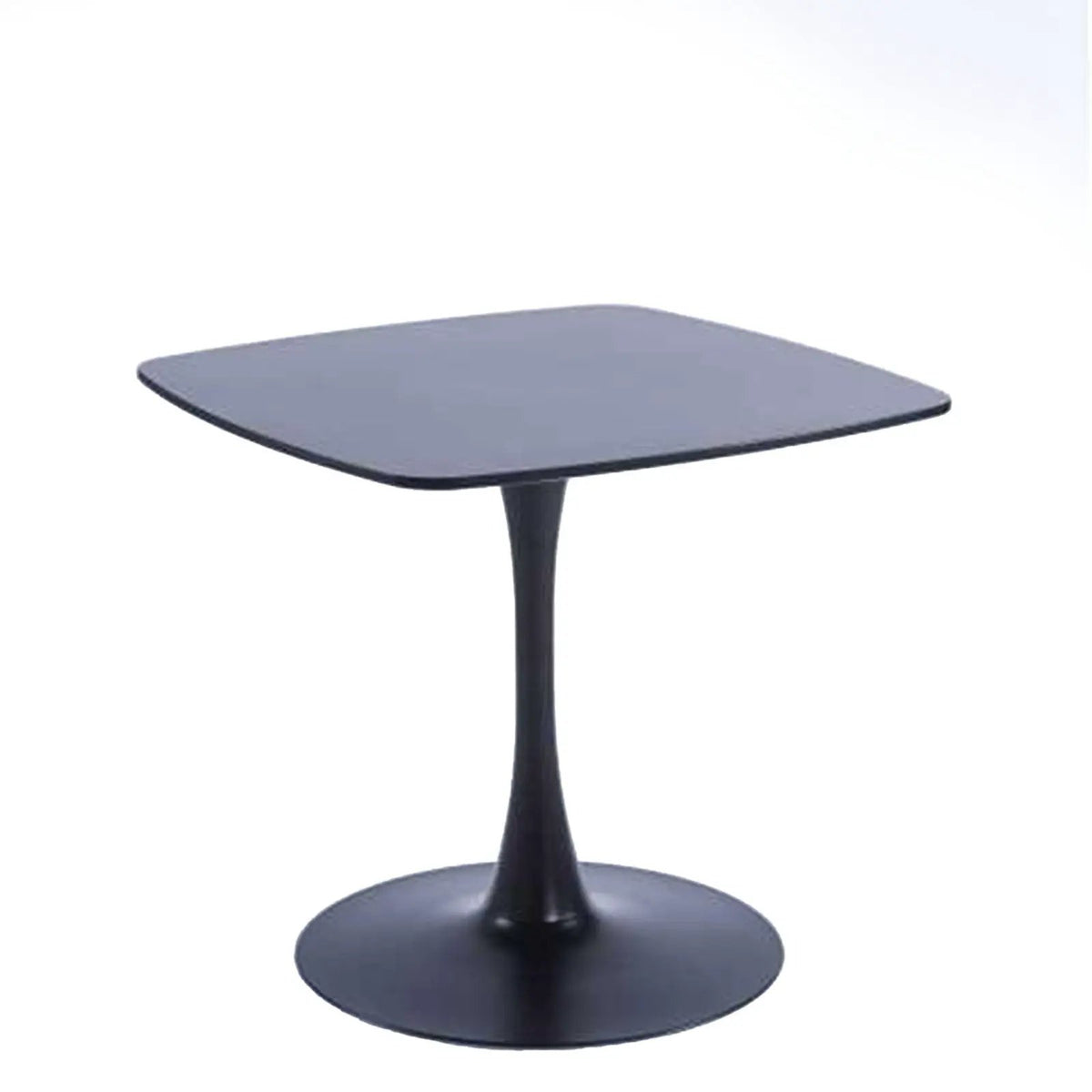 Modern Dining Table | 42 Inch Square | Pedestal Base | Contemporary Design