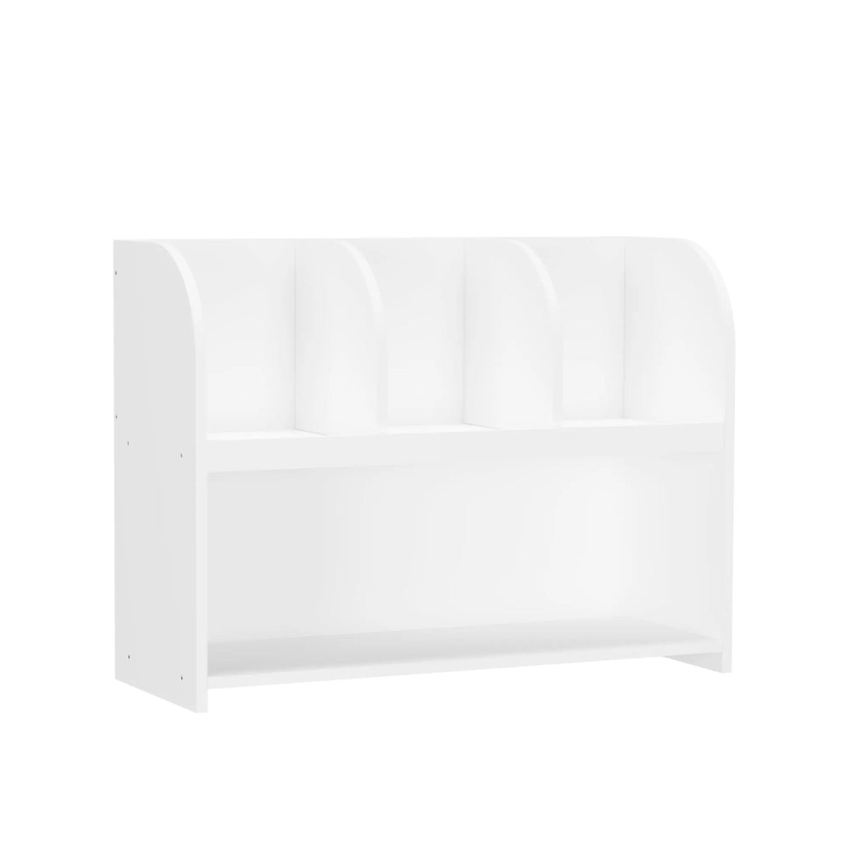 Bookcase | 4 Compartments | Wall Anchor Kit | White