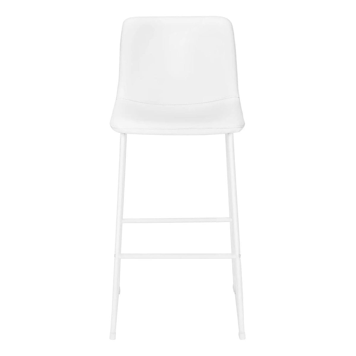 Bar Height Office Chair | Standing Desk Chair | Slim Metal Frame | Contemporary Design