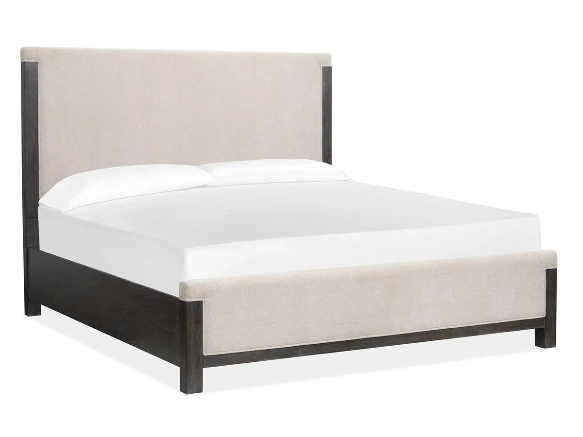 Plum Creek Upholstered Panel Bed | Seasonless Style | Tranquil Elegance | 88 Inch Length