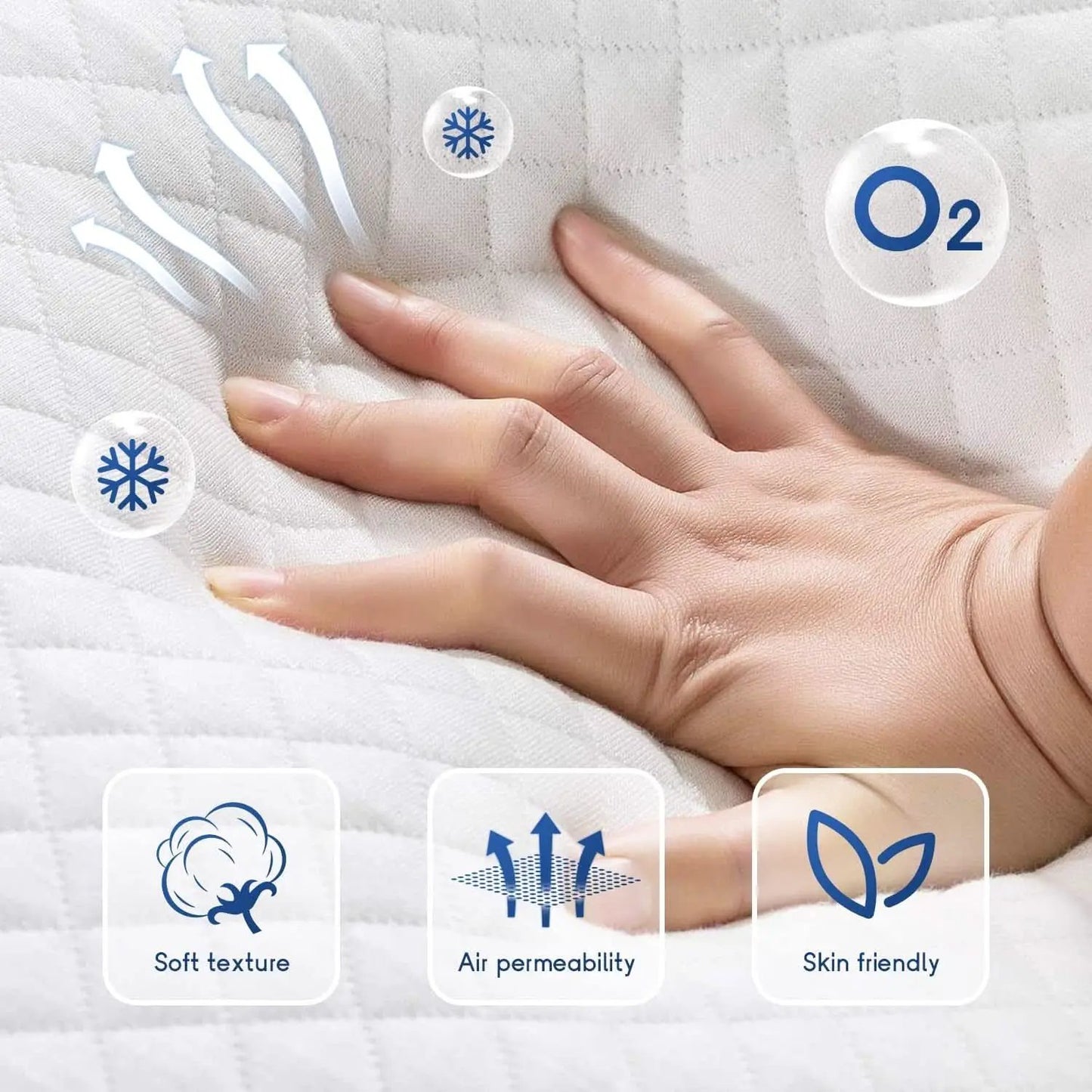 Twin Gel Memory Foam Mattress 6 Inch Cooling Comfort from PriceLows™
