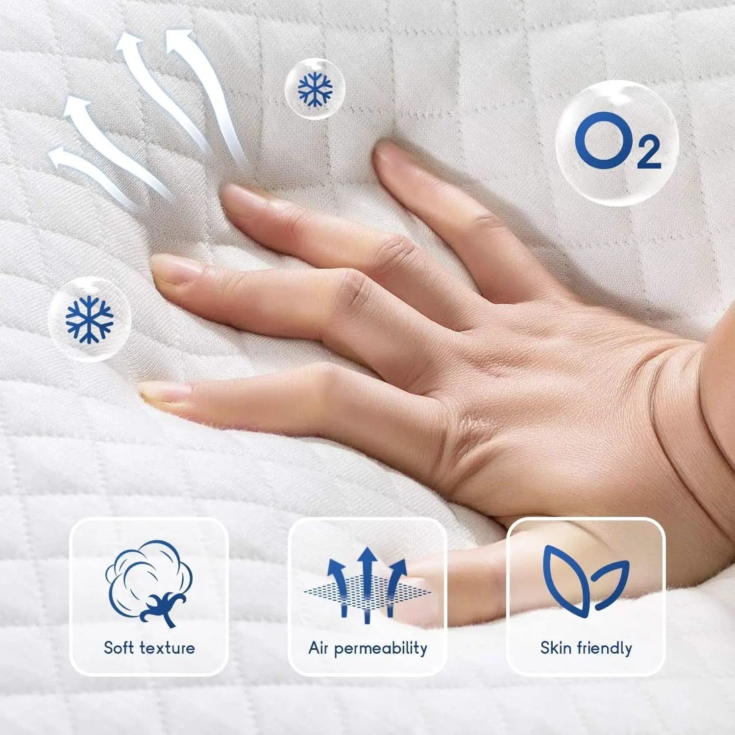 Twin Gel Memory Foam Mattress 6 Inch Cooling Comfort from PriceLows™