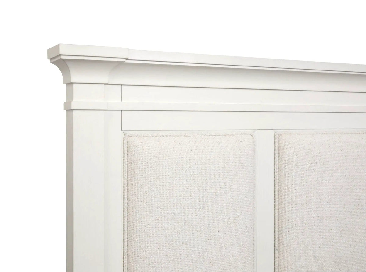 Kingston Complete Panel Bed With Upholstered Headboard | 3 Pieces | Bedroom Furniture | Bedroom