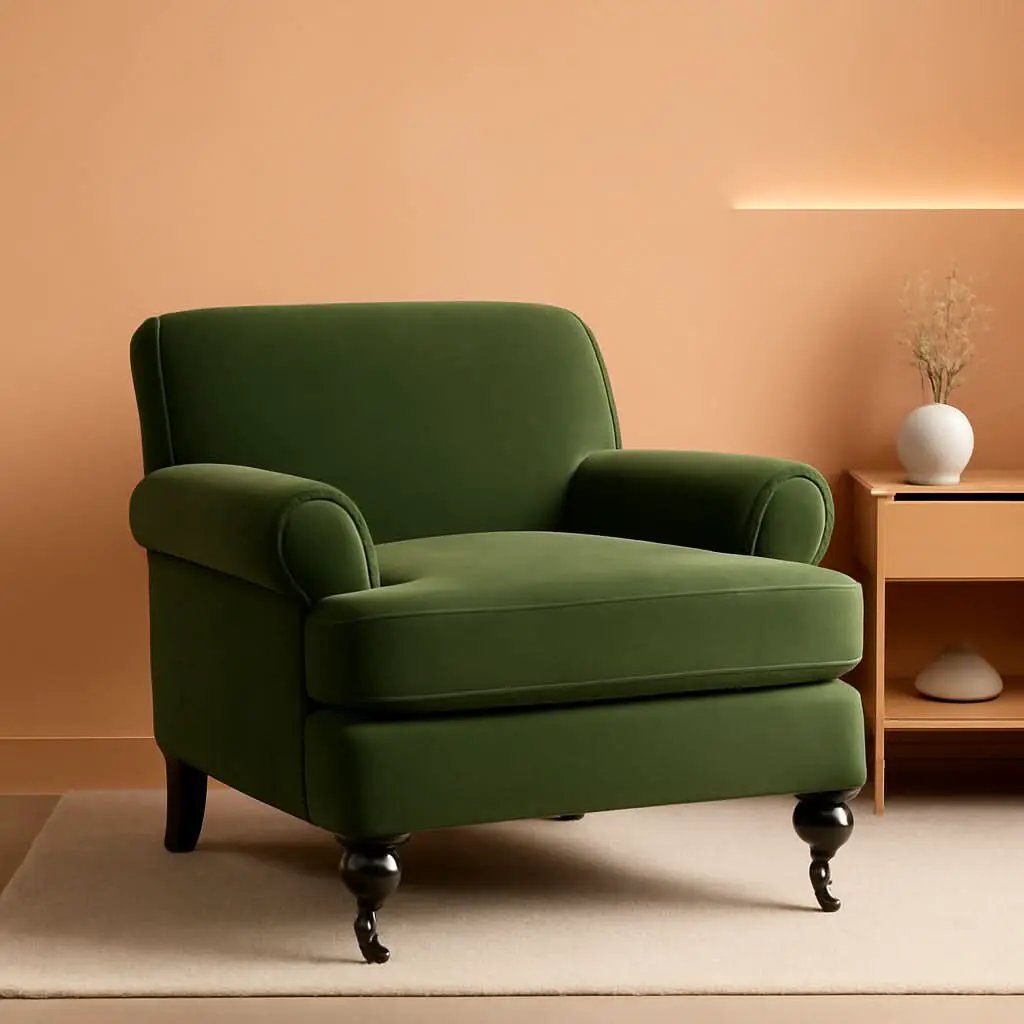 Large Upholstered Living Room Accent Chair Comfort from PriceLows™