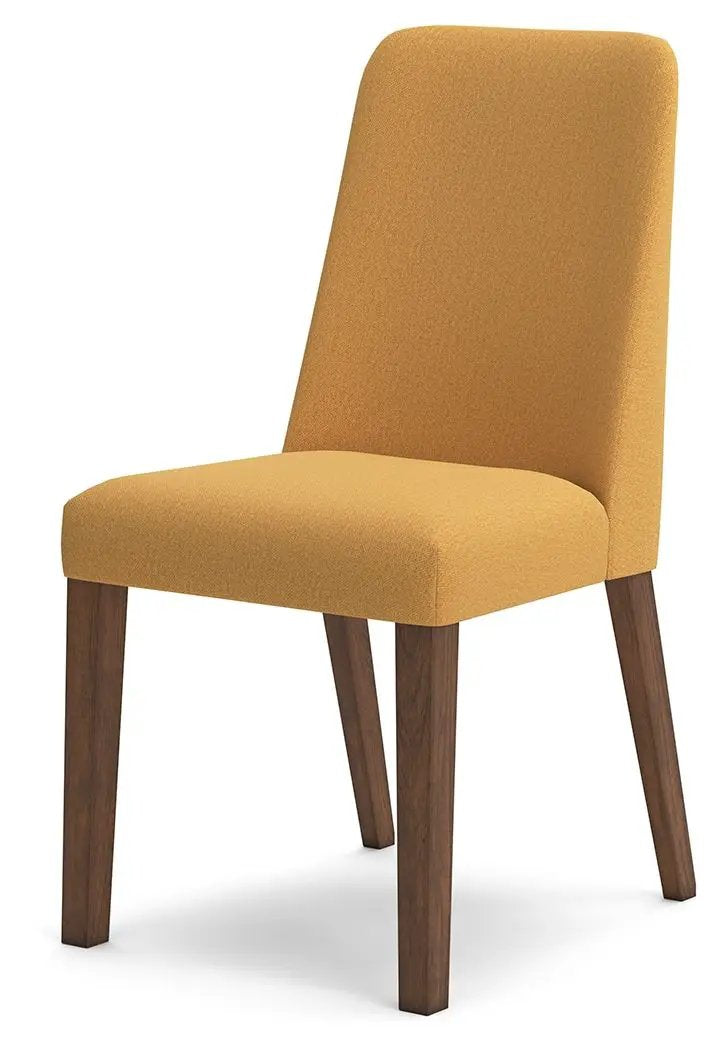 Lyncott Dining Side Chairs | Set Of 2 | Retro Mid-Century Style | Upholstered Seats