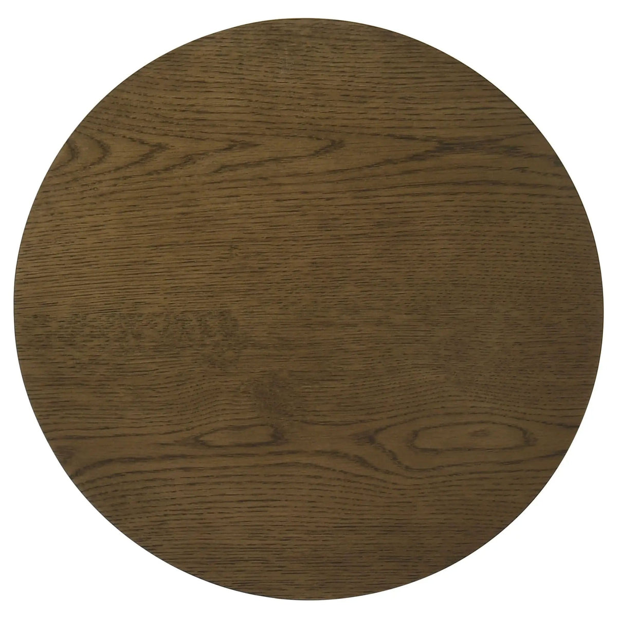 Ottowa 3-piece Round Wood Coffee Table Set | 3-Piece Set | Solid Wood & Oak Veneer | Brown