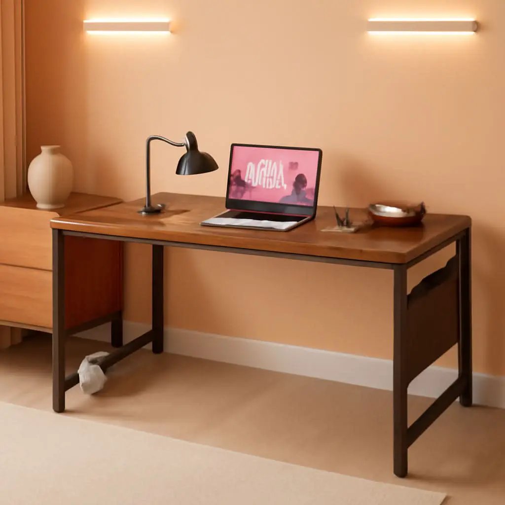 32 Inch Computer Desk For Small Spaces With Storage And Headphone Hook from PriceLows™
