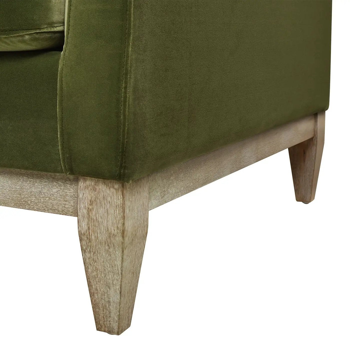 Knox Modern Farmhouse Arm Chair | Feather-Down Wrapped Cushions | Reversible Back And Arm Cushions | Durable Upholstery