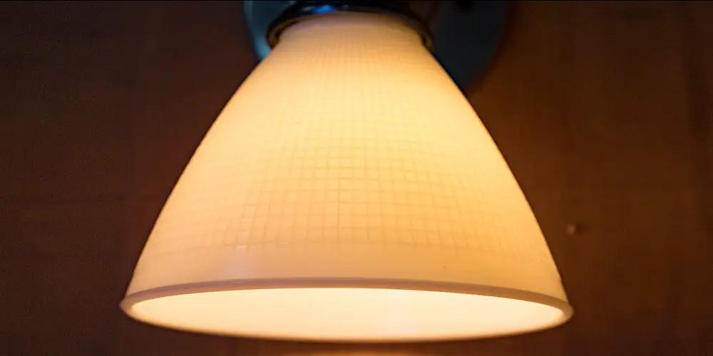 IES Reflector Lamp Shade | 8 Inch Diameter | Opal Glass | 6 Inch Height