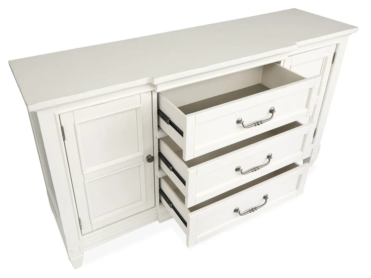 Willowbrook Buffet | 18 x 64 x 36 in | Veneer & Wood | Egg Shell White