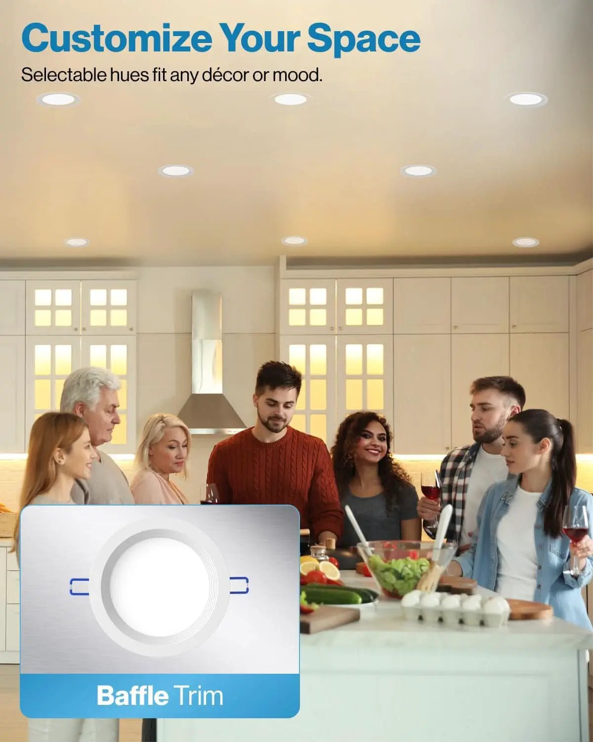 4 Inch Thin Dimmable LED Recessed Light 5000K Daylight from PriceLows™