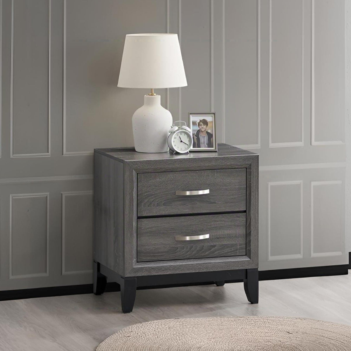 Glasgow Nightstand With English Dovetail Drawers | 2 Pieces | Bedroom Furniture | Bedroom