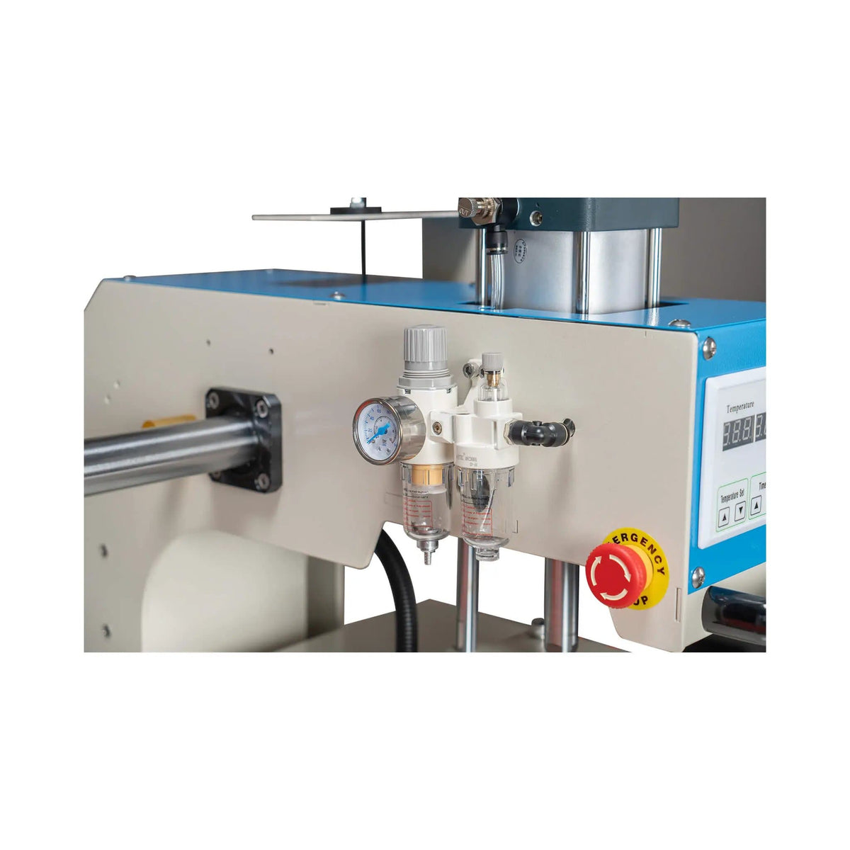 Pneumatic Up Sliding Dual Platen Heat Press Machine With Infrared Positioning | Home Use | Everyday Use | Home