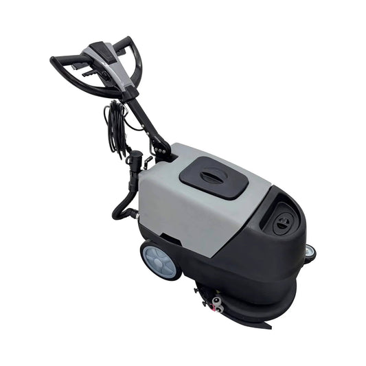 17-Inch 110V Heavy-Duty Commercial Walk-Behind Dual Tank Floor Scrubber | 17 Inch | 110 Volt | Home