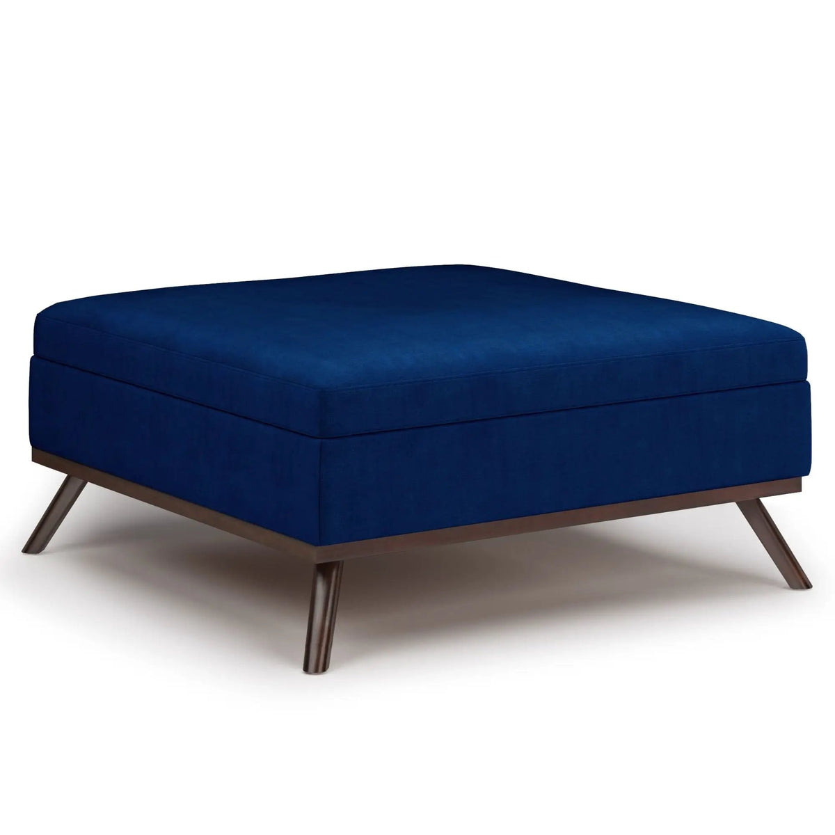 Owen Square Coffee Table Storage Ottoman | Hydraulic Lift-Up Lid | Multifunctional | 35.8 Inch Width