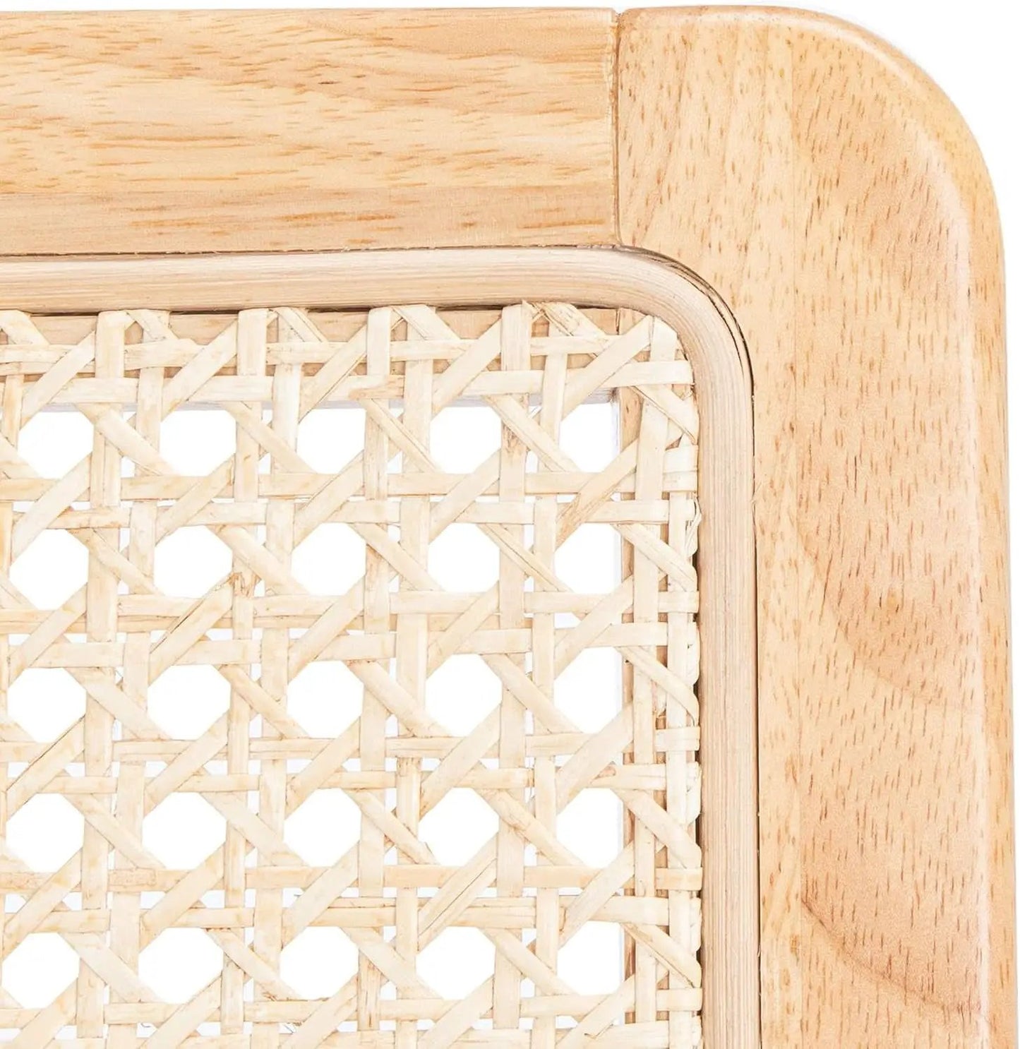 Natural Rattan Dining Chair Set Of 2 For Home Dining Room from PriceLows™