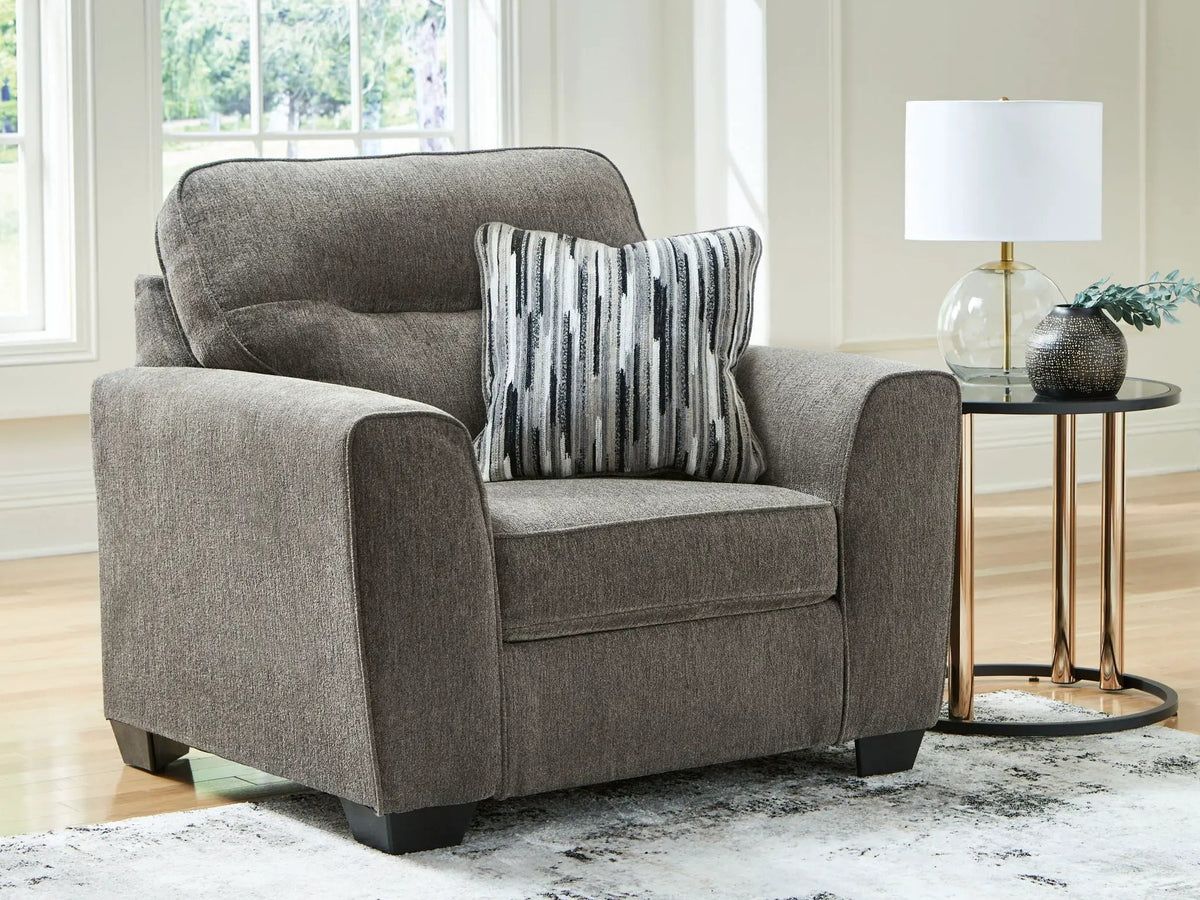 Olten Living Room Set | Contemporary Design | Neutral Upholstery | 2 Piece