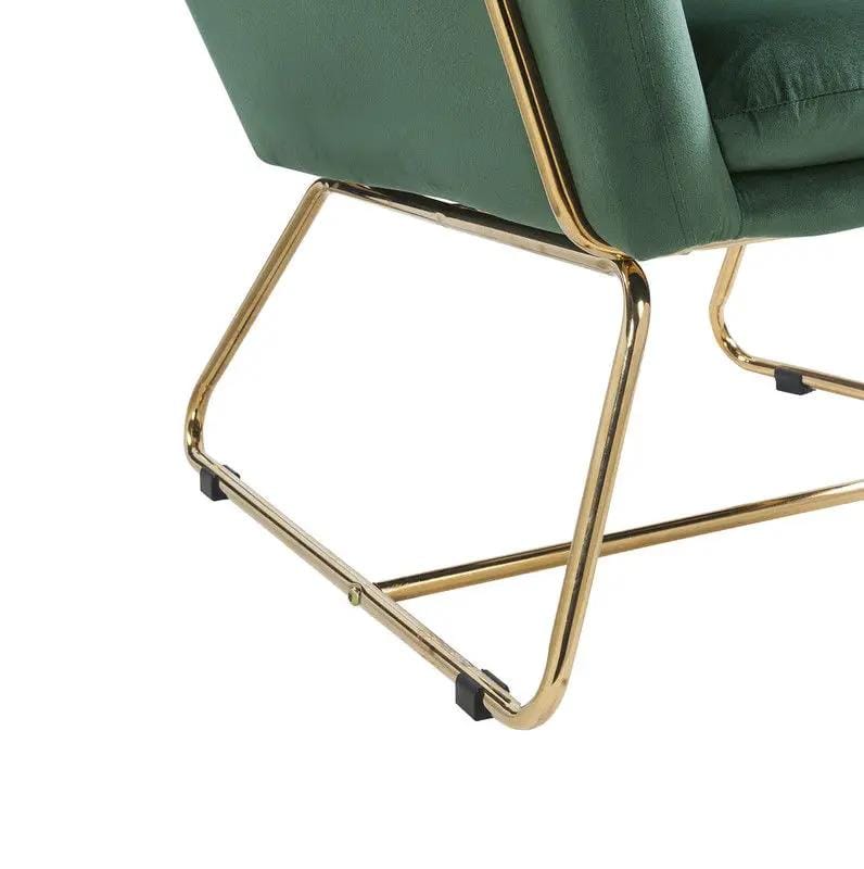 Keira Accent Chair With Metal Base | 3 Pieces | Metal | Living Room