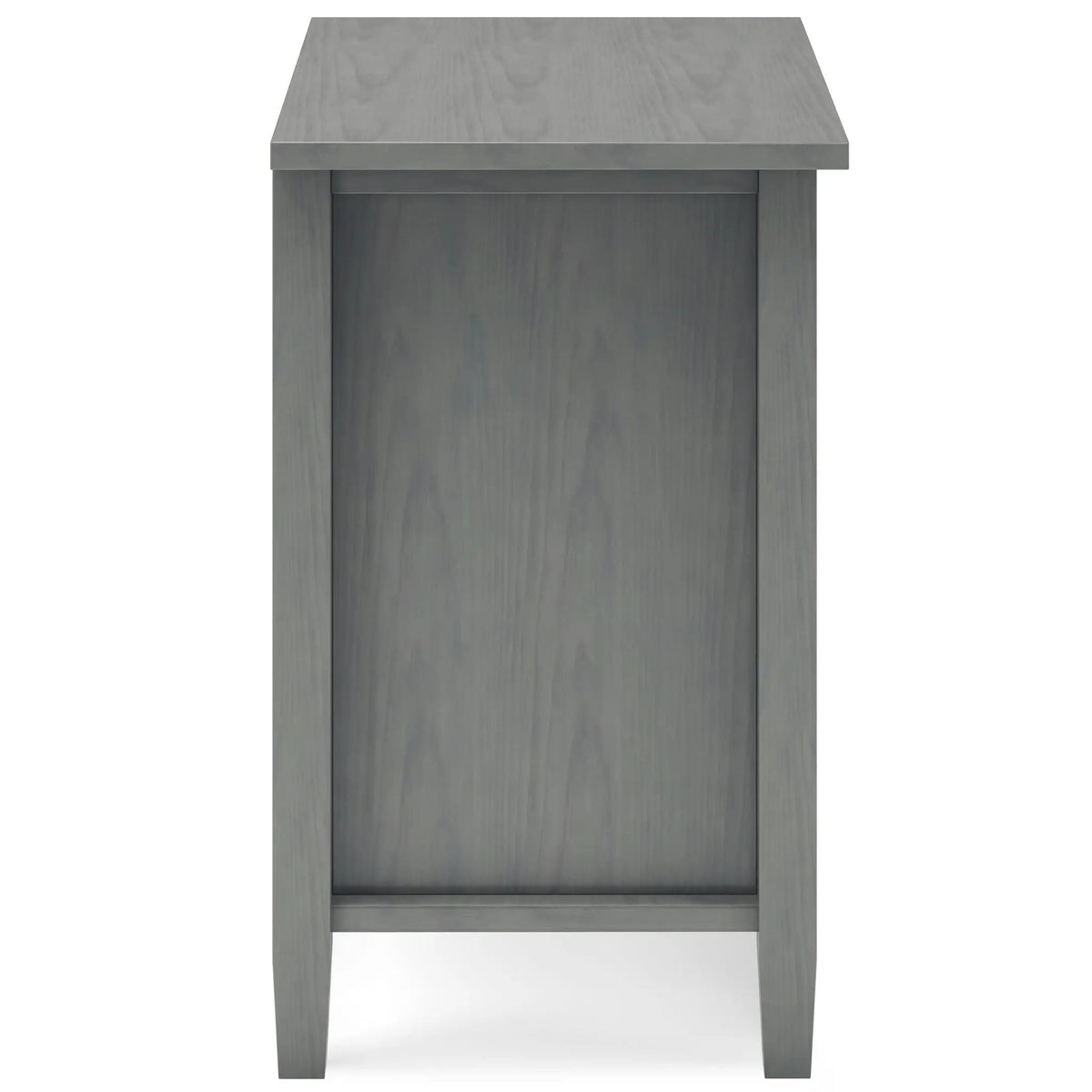 Warm Shaker Bedside Table | Handcrafted Solid Wood | NC Lacquer Finish | Multipurpose Design