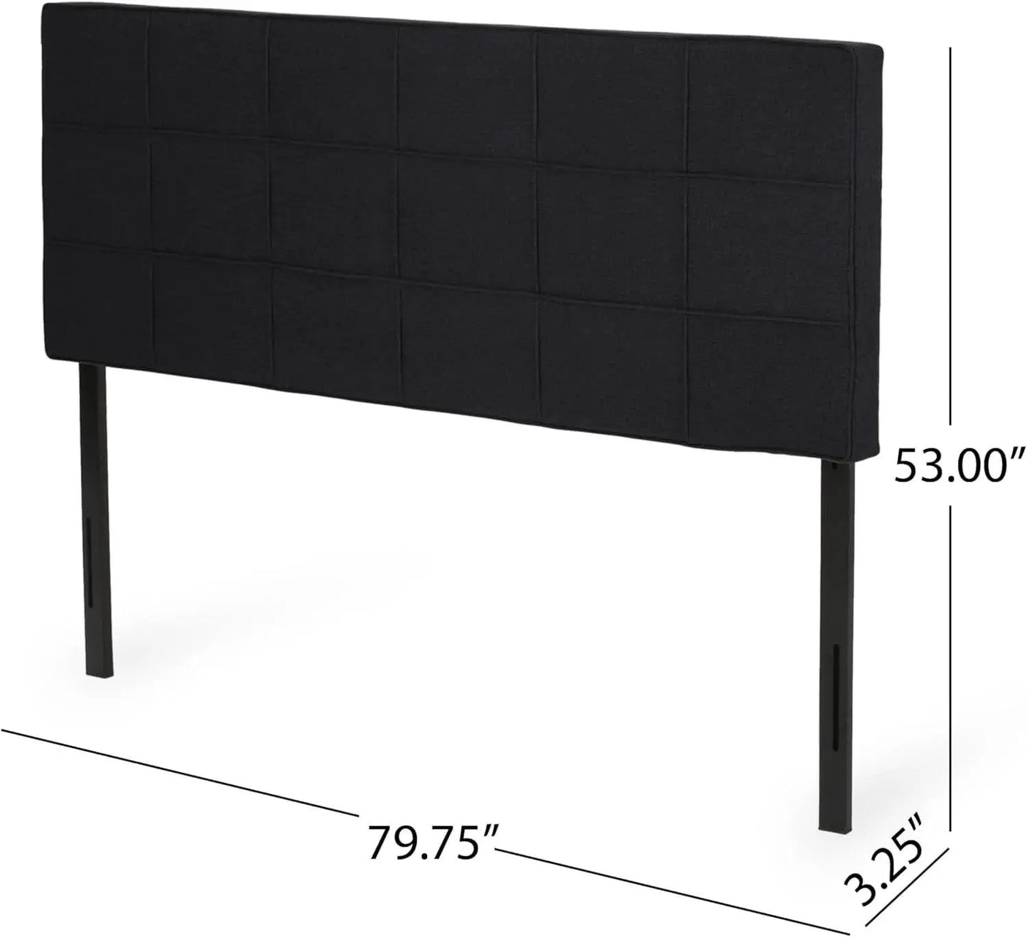 King Size Upholstered Headboard with Adjustable Modern Design from PriceLows™