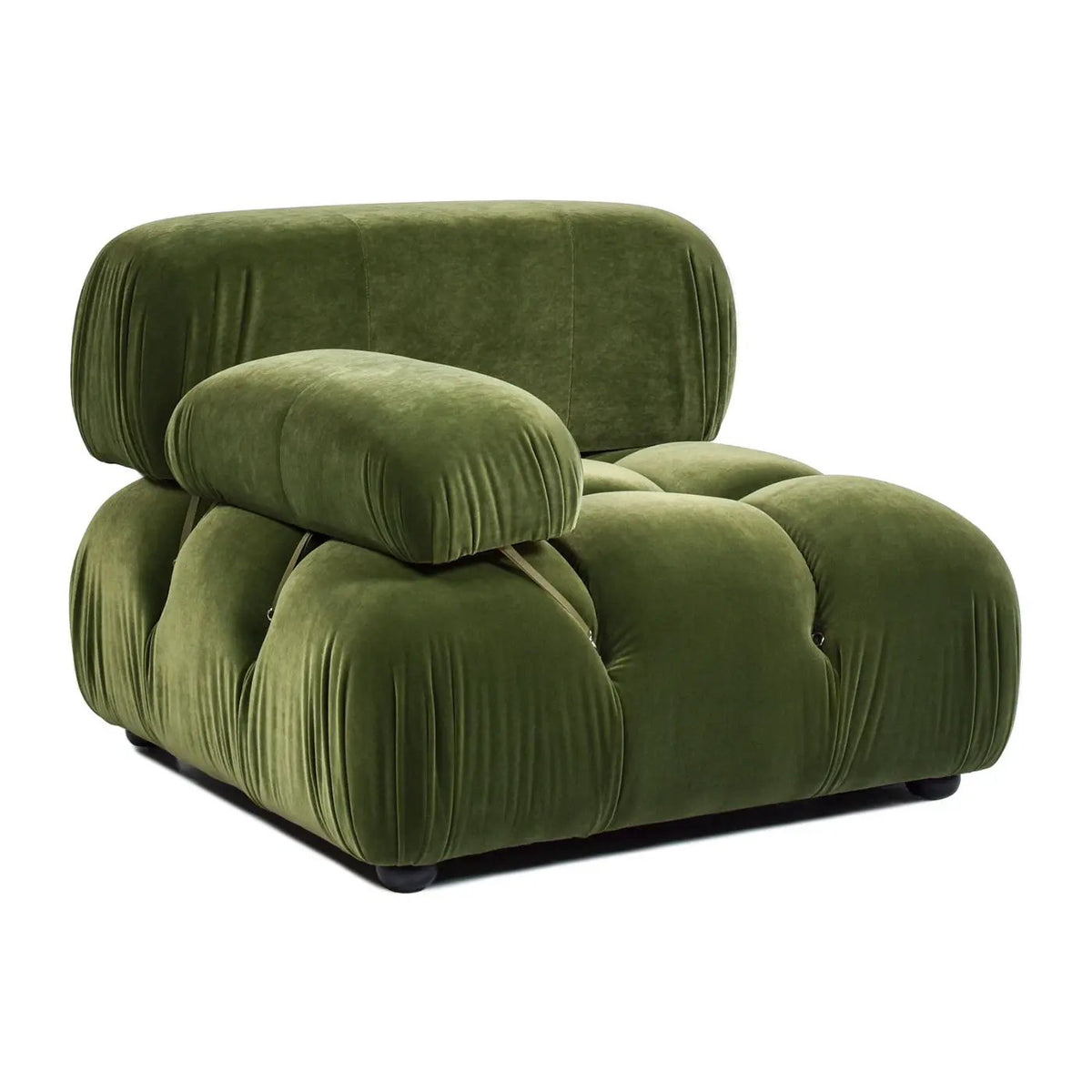 Marcel Bubble Modular Lounge Arm Chair | 15 Inch Low Seat | High-Density Foam | Modern Design